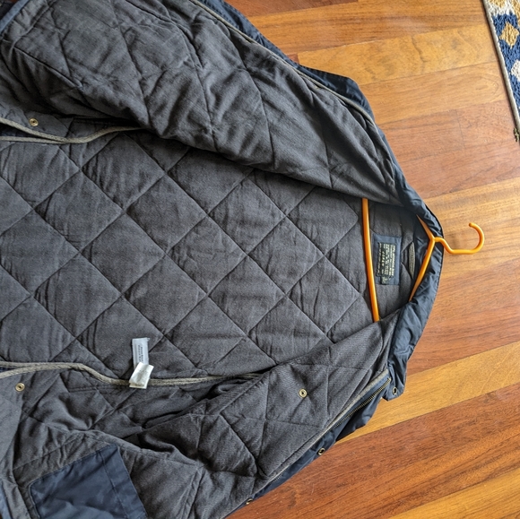 Men's J Crew Quilted Jacket Large - Picture 3 of 5